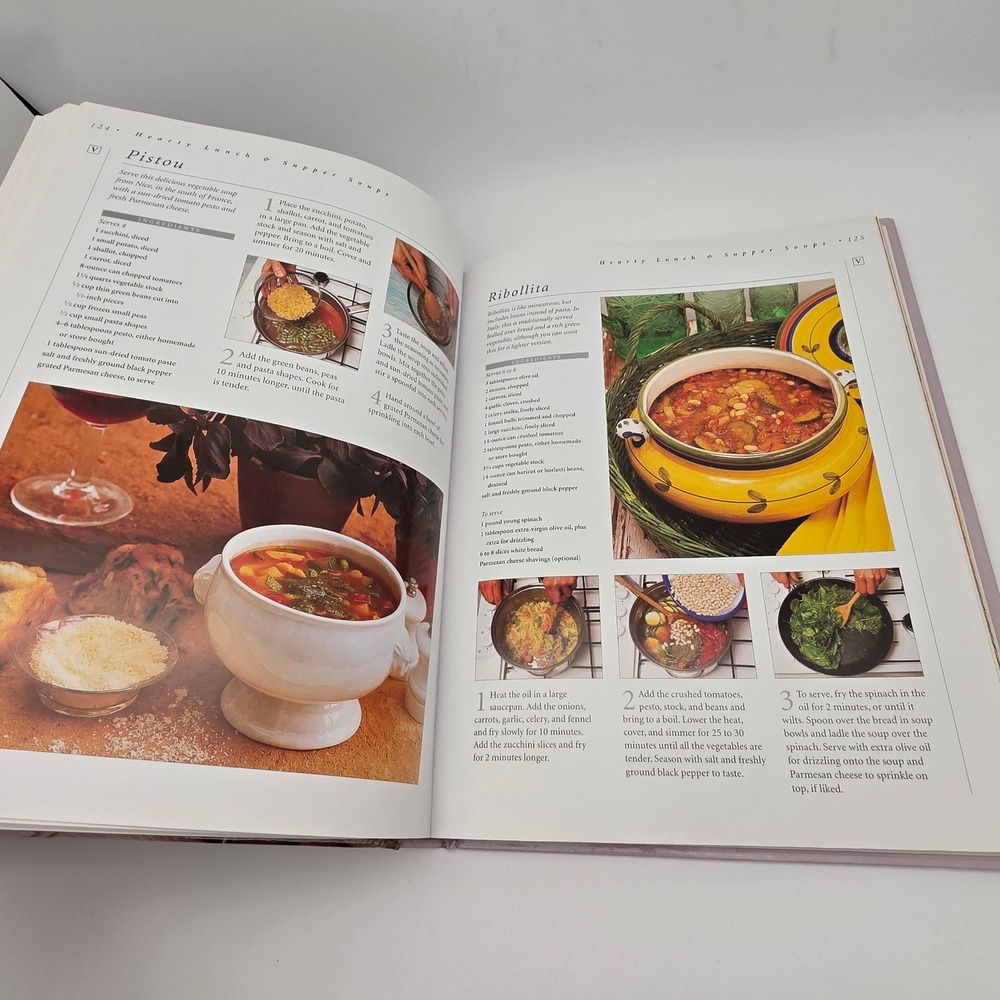 The Soup Bible Cookbook Debra Mayhew 200+ Recipes Hardcover Color Photos Healthy - Picture 6 of 10